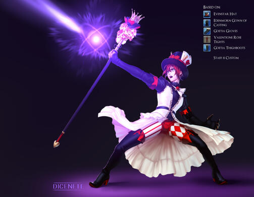 Riddle as Black Mage